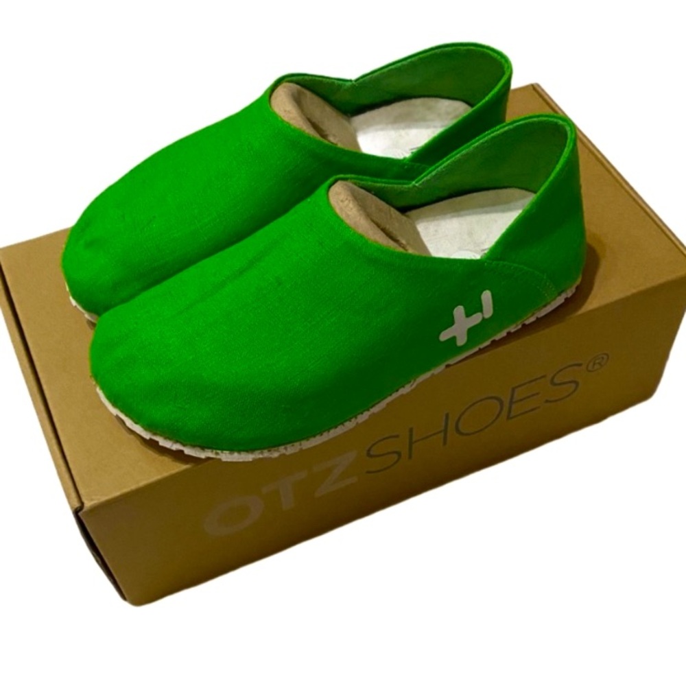 Brand New in Box. OTZ-300 Green Slip on Loafers. Women’s SIZE 12/ MEN / 9